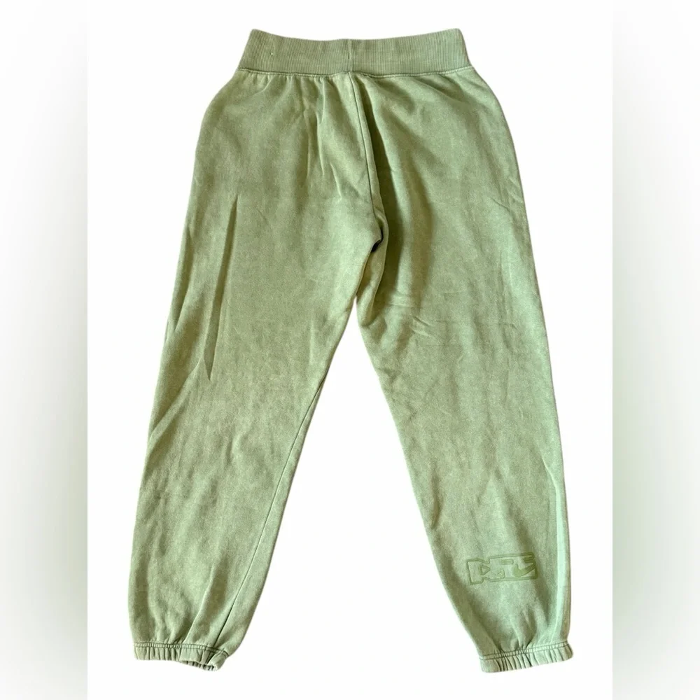 Nike Phoenix Fleece Joggers Washed‎ Green High Rise Sweatpants Size S Womens